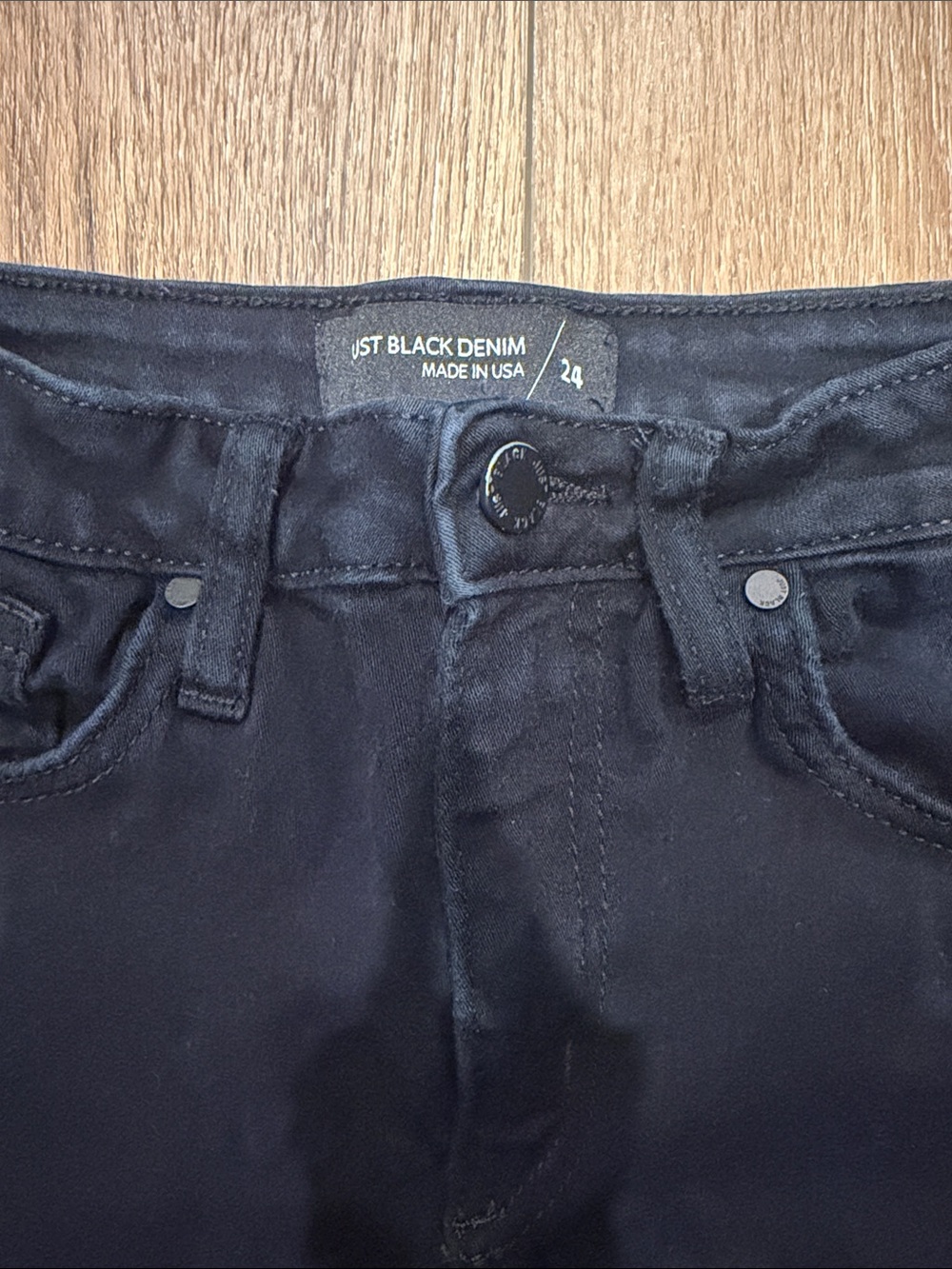 JUST BLACK DENIM Skinny Black Jeans - Picture 2 of 6